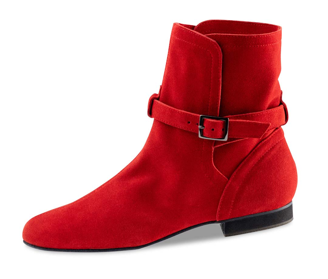 Roter Linedance Tanzstiefel von Werner Kern mit 1,5 cm Absatz