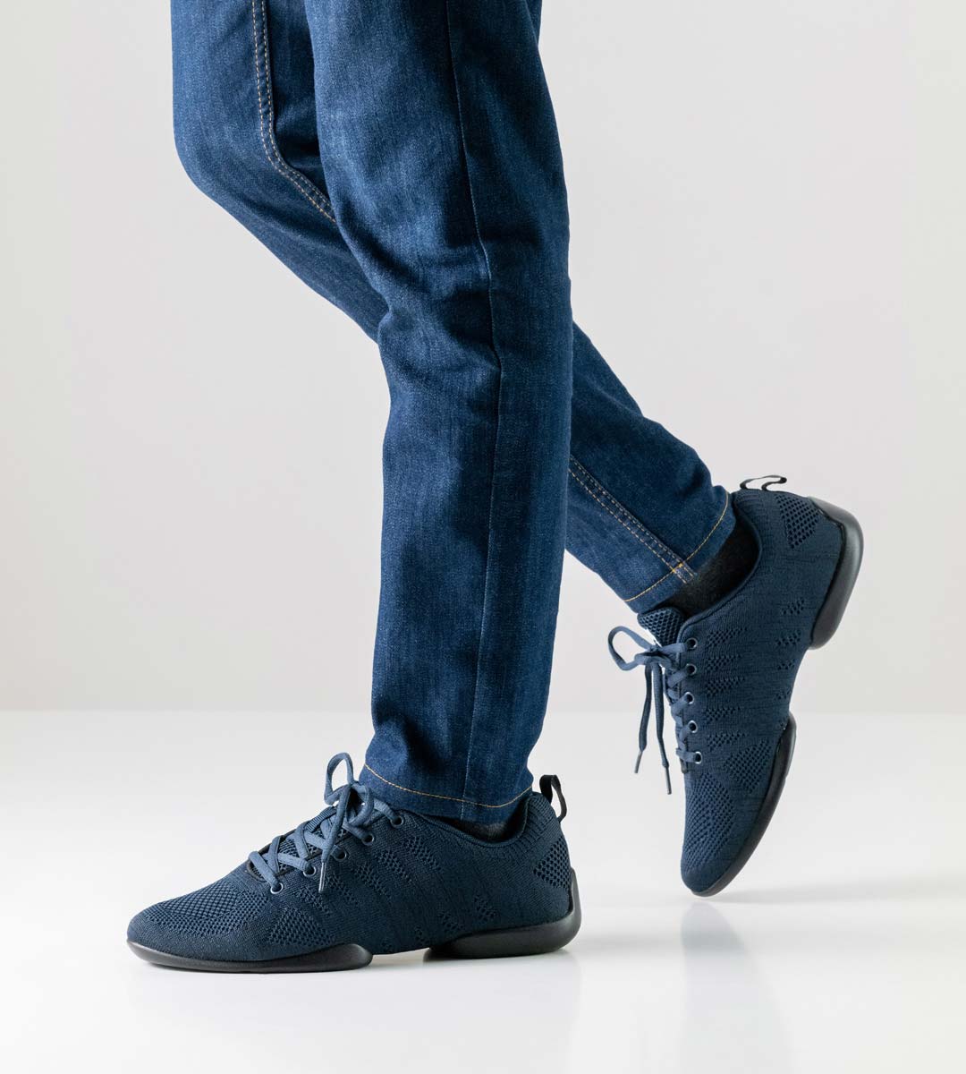 Herrentanz Sneaker in blau-schwarz von Suny für Salsa