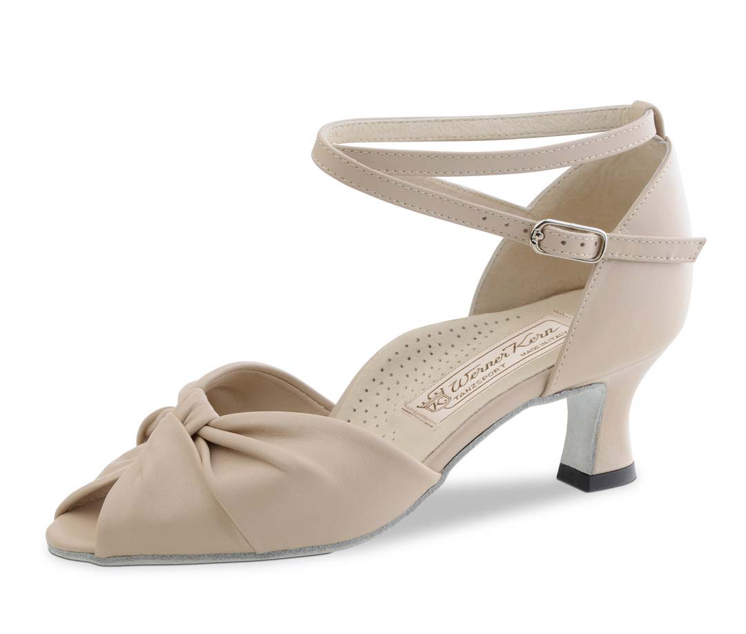 bequemer Werner Kern Damentanzschuh in beige